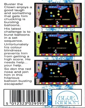 Balloon Buster (1989)(Blue Ribbon)[a2][BLOADER] box cover back